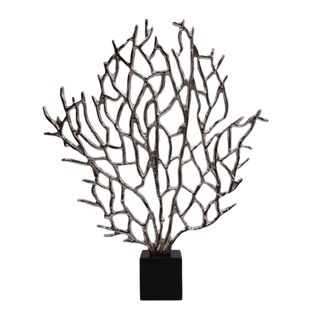 Büyük Gümüş Ağaç Dekor