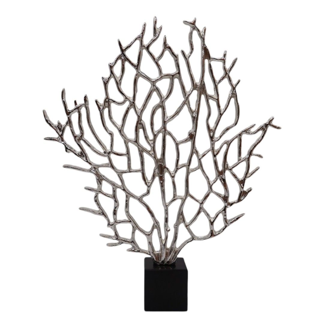 Büyük Gümüş Ağaç Dekor