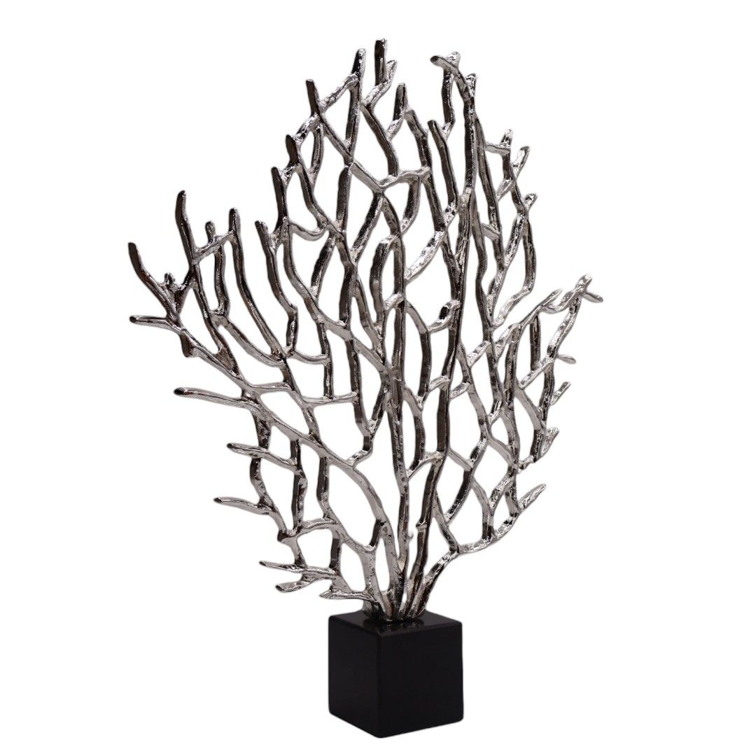 Büyük Gümüş Ağaç Dekor