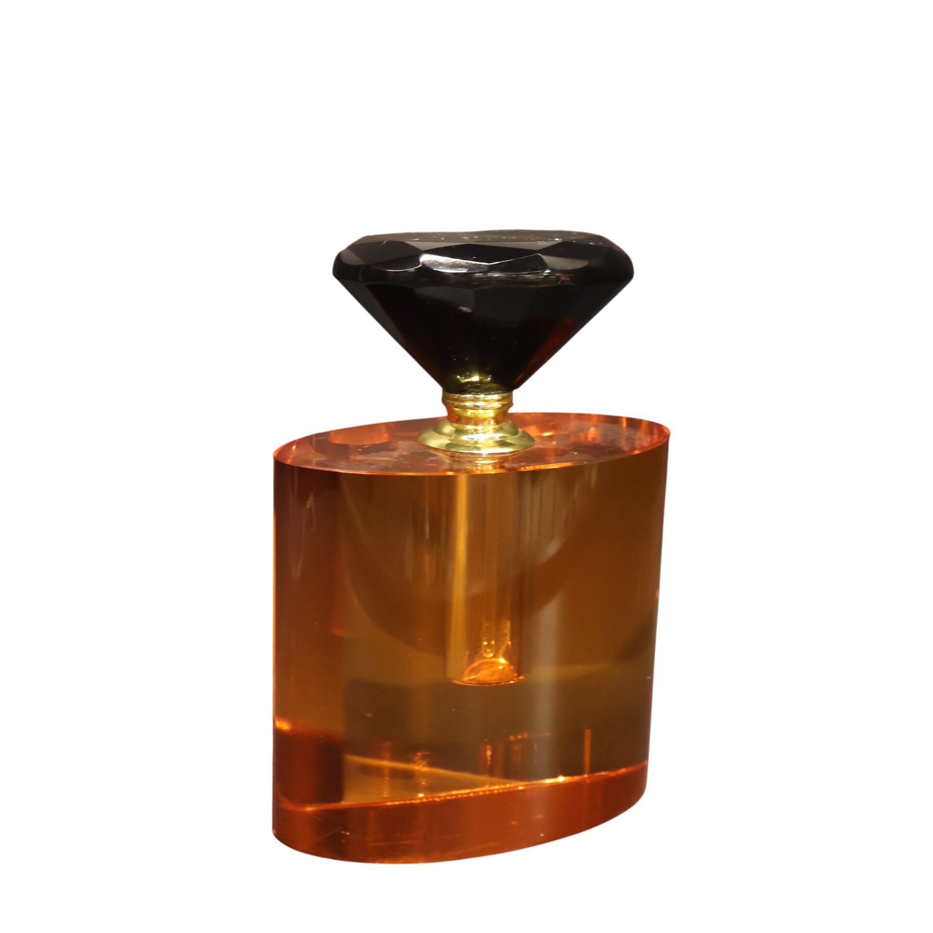 Kristal Koku Şişeşi Turuncu Büyük