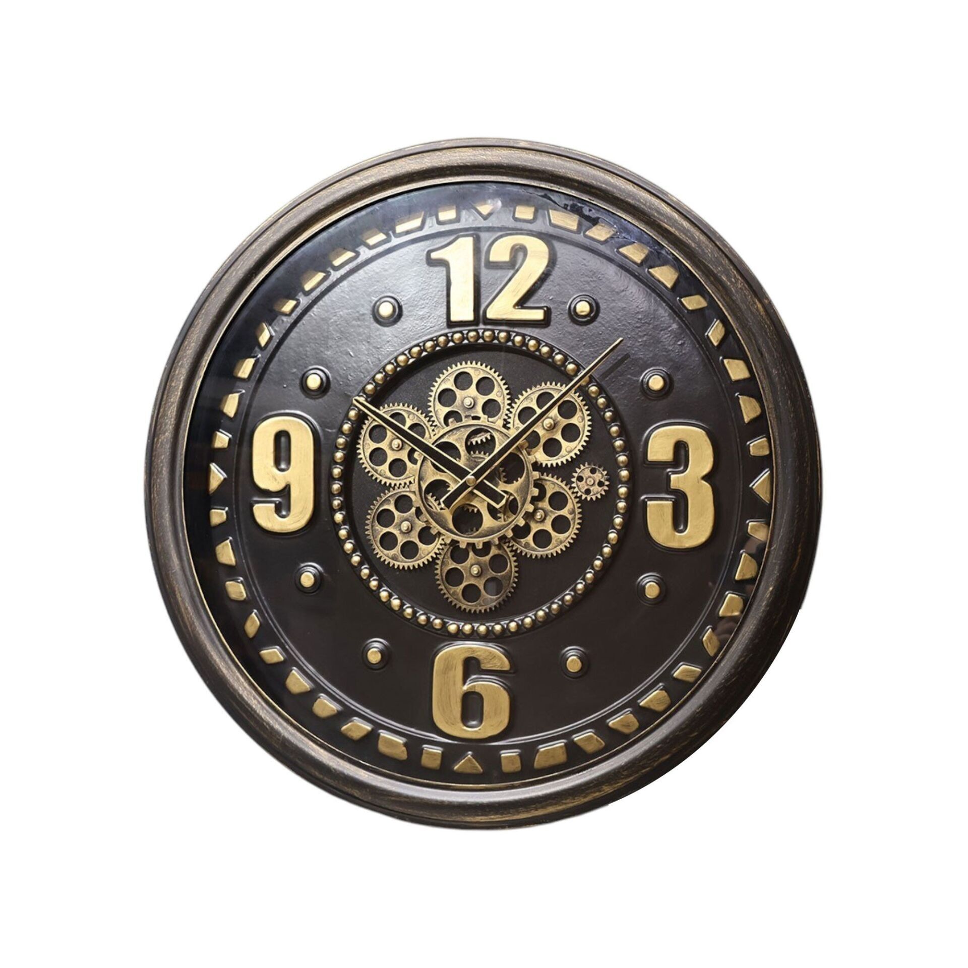 Tokyo Altın Çarklı Saat 60 Cm