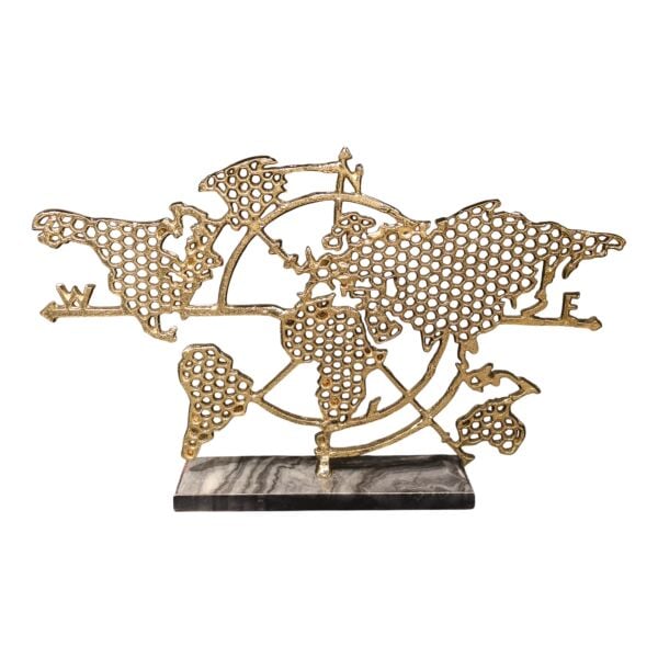 Gold Harita Mermer Kaideli
