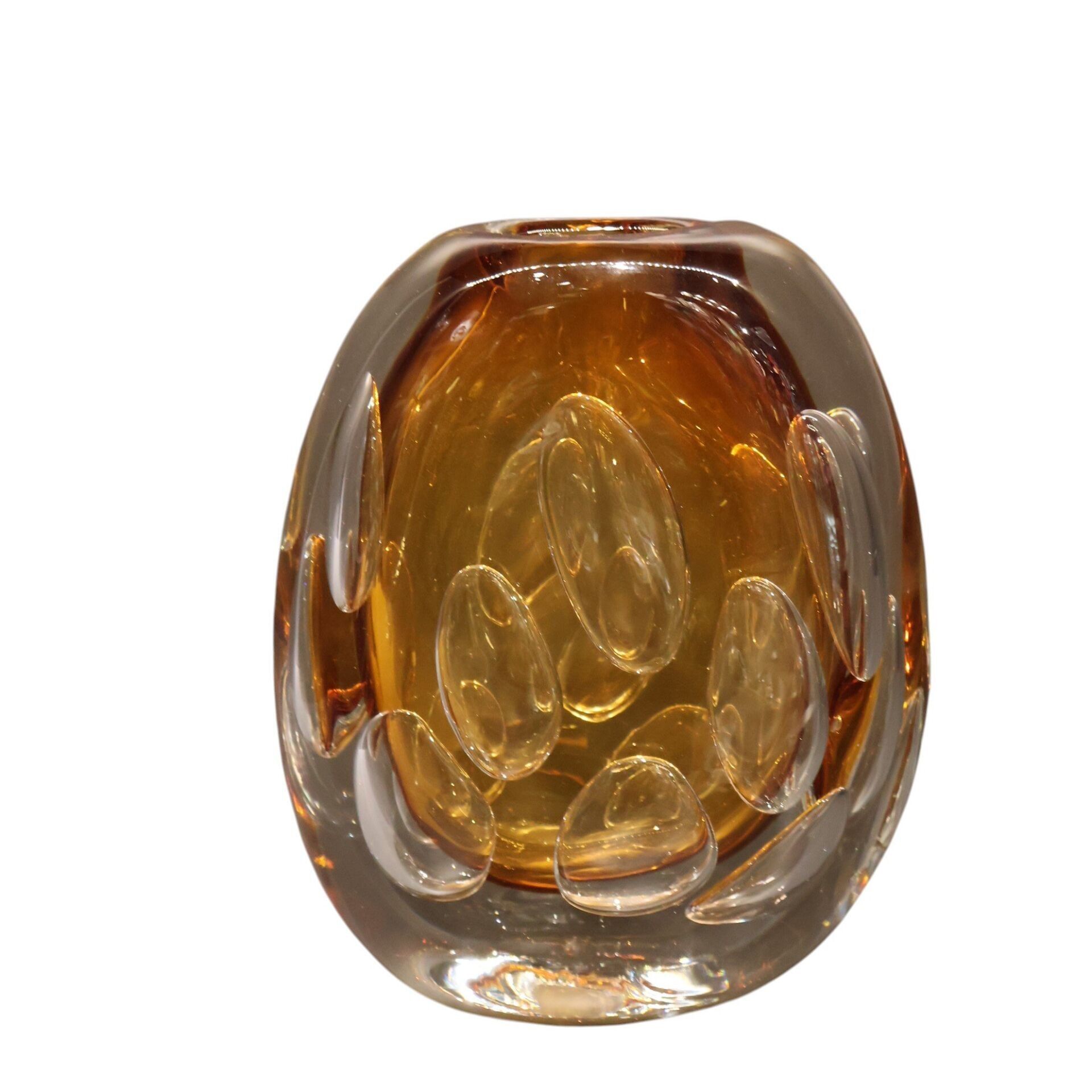 Bal Oval Kristal Vazo Küçük