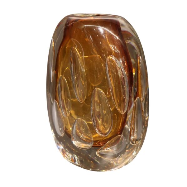 Bal Oval Kristal Vazo Küçük