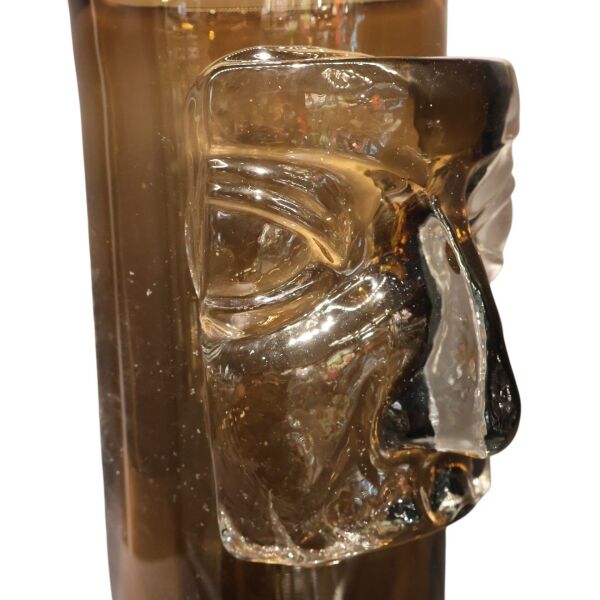 Kahve Yüz Vazo Küçük