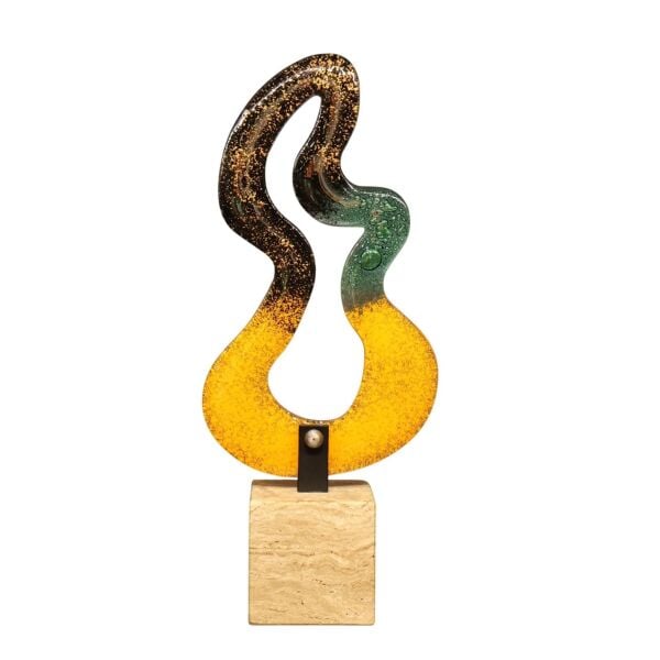 Dikey Mermer Standlı Turucu SuJeti Obje Küçük