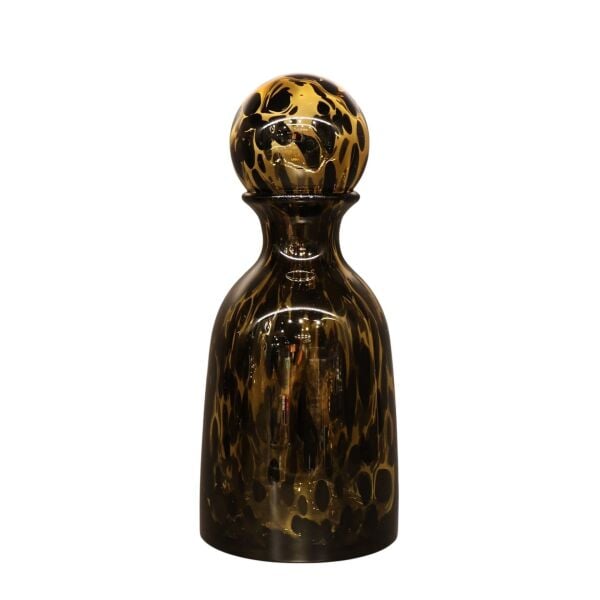 Leopar vazo Kahve Orta