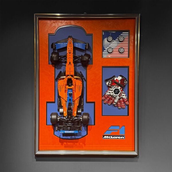 Formula 1 McLaren Lego Yapımı 3D Tablo