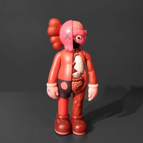 Yarım Açık Kaws Pembe