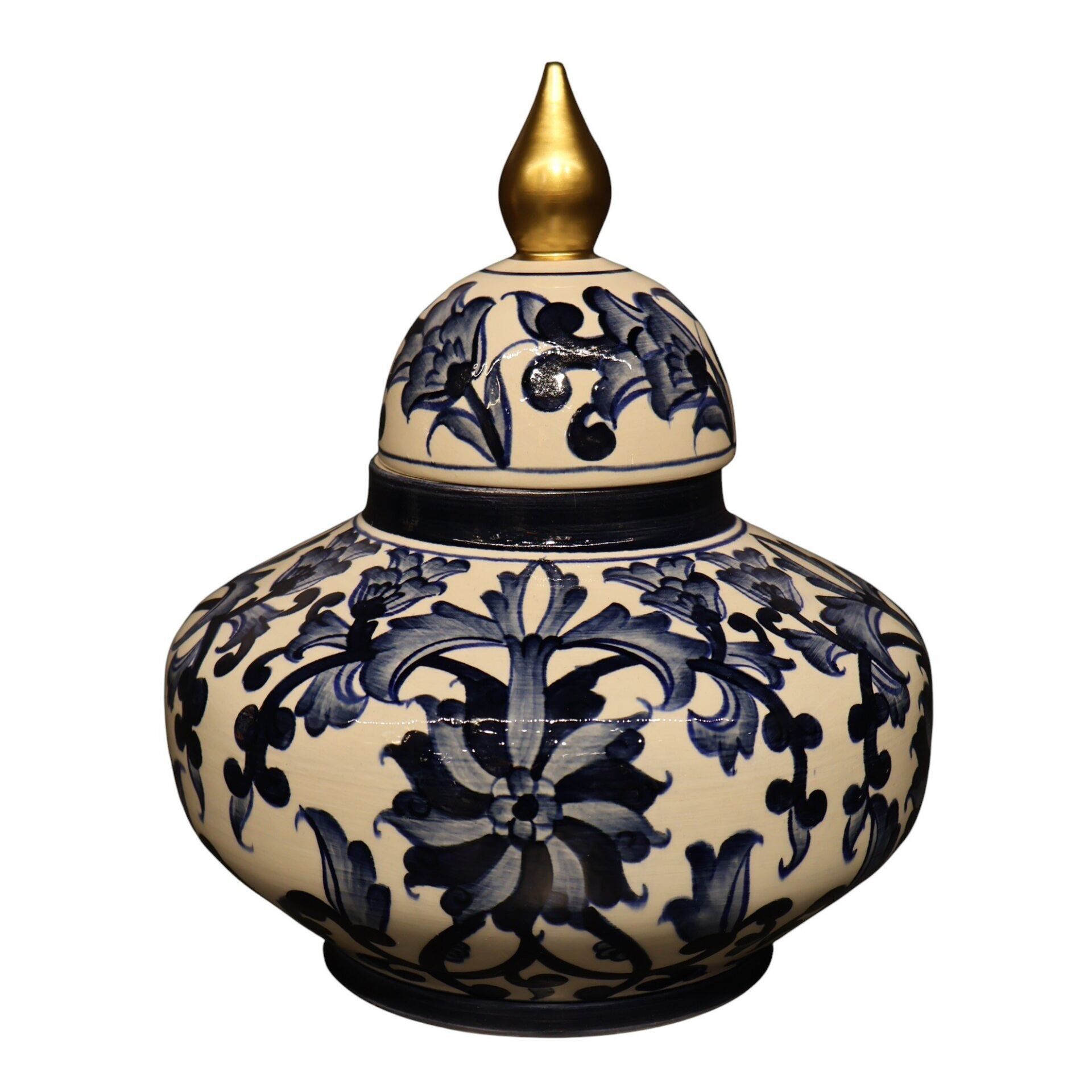 Blue Blanc Minare Yayvan Büyük Küp