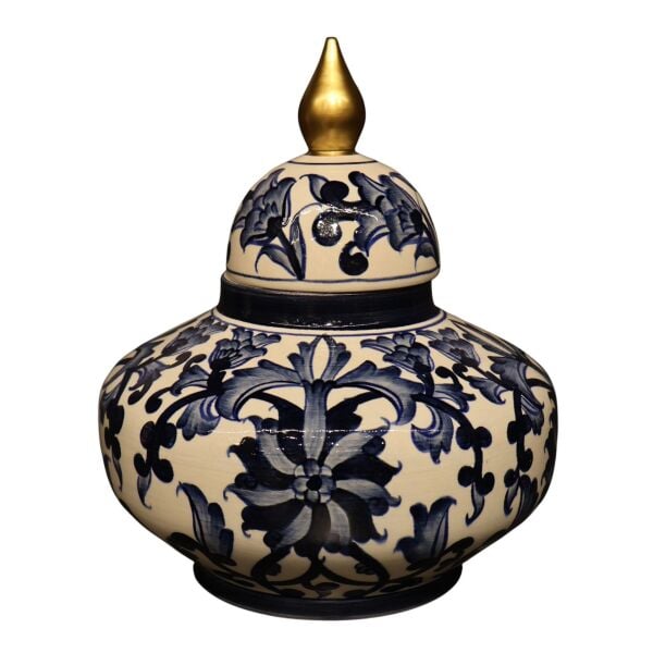 Blue Blanc Minare Yayvan Büyük Küp