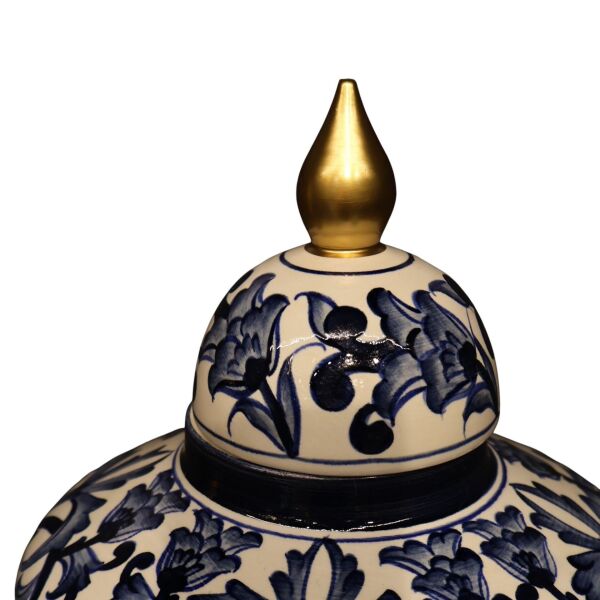 Blue Blanc Minare Yayvan Büyük Küp