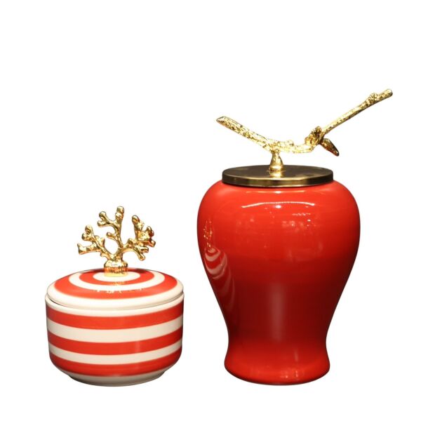 Kırmızı Mini Küp İkili