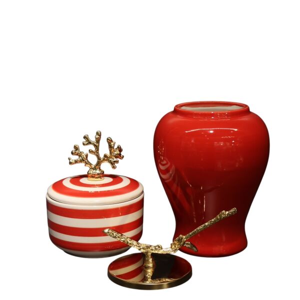 Kırmızı Mini Küp İkili