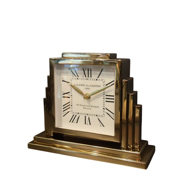 Kare Masa Saati Gold