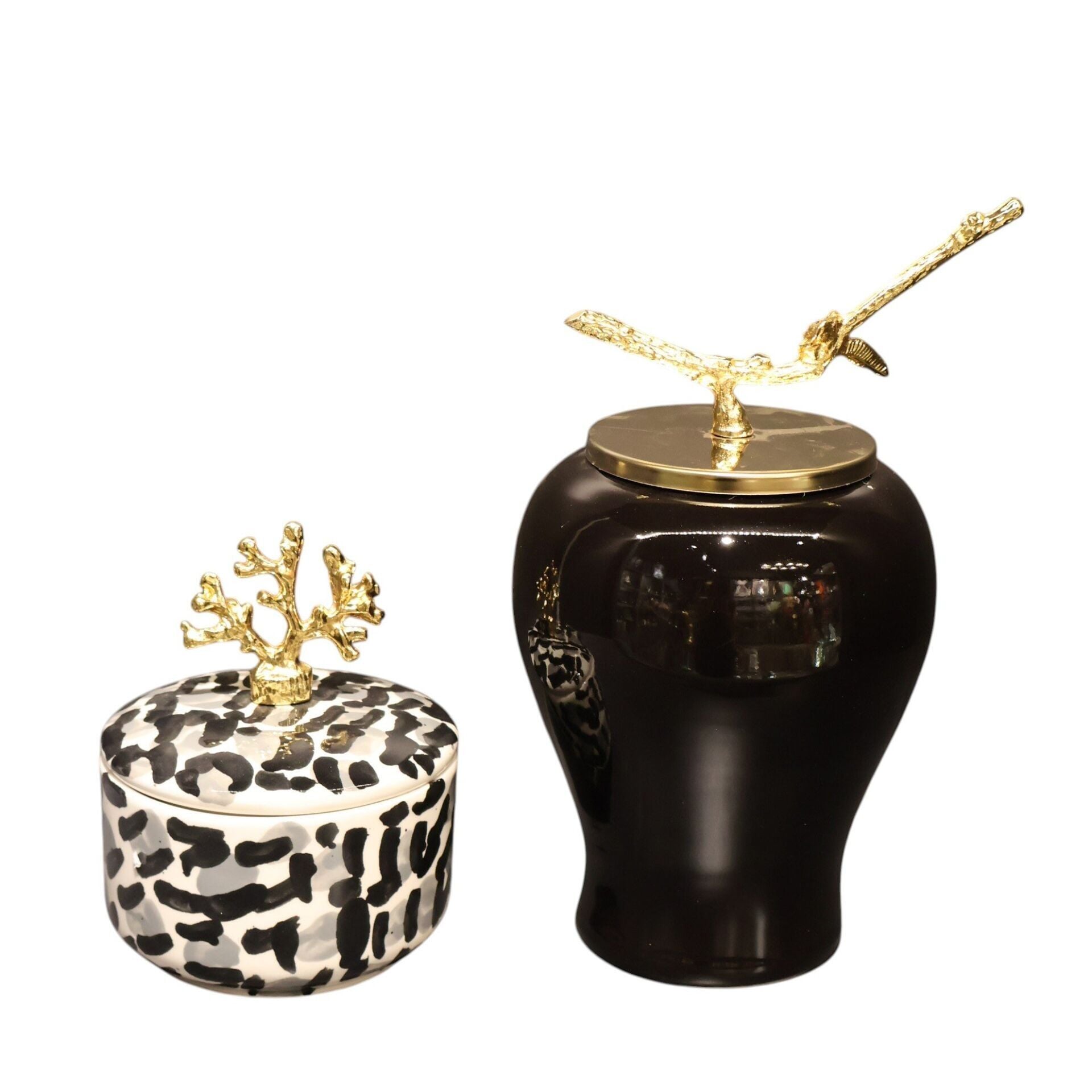 Kırmızı Mini Küp İkili Siyah