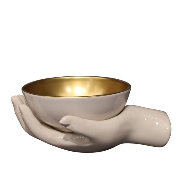 El Kase Siyah - Gold Taban Beyaz-Gold