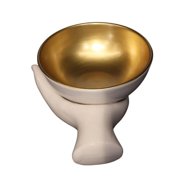 El Kase Siyah - Gold Taban Beyaz-Gold