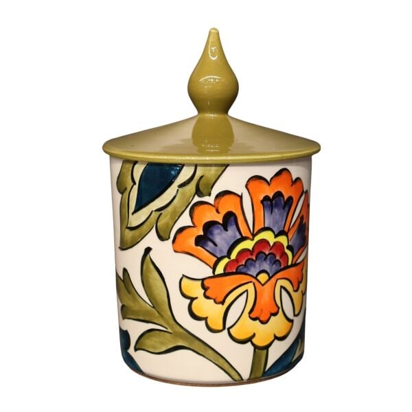 Yemeni Desenli Silindir Küp