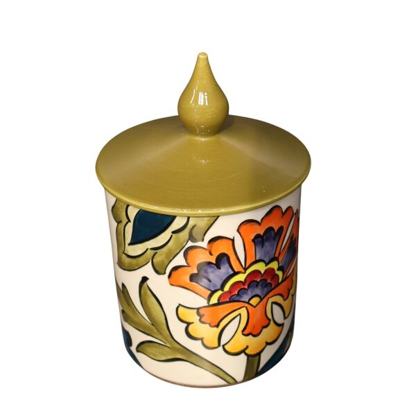 Yemeni Desenli Silindir Küp