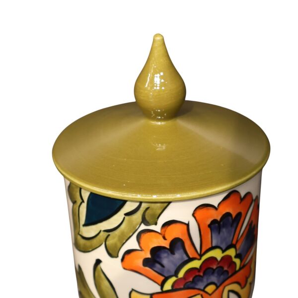 Yemeni Desenli Silindir Küp