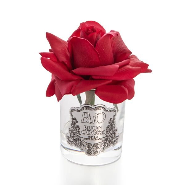 Cam Silver Tek Gül Kırmızı Luxury Home Perfume