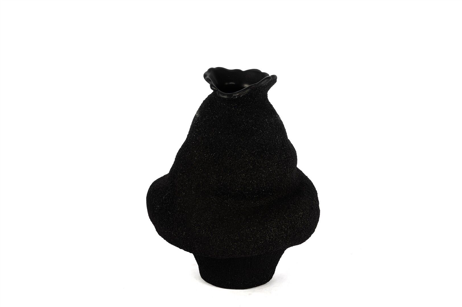 Siyah Dokulu Dalgalı Küp Büyük