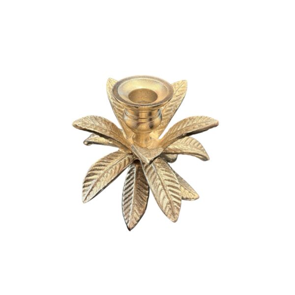 Yaprak Mumluk Küçük Gümüş