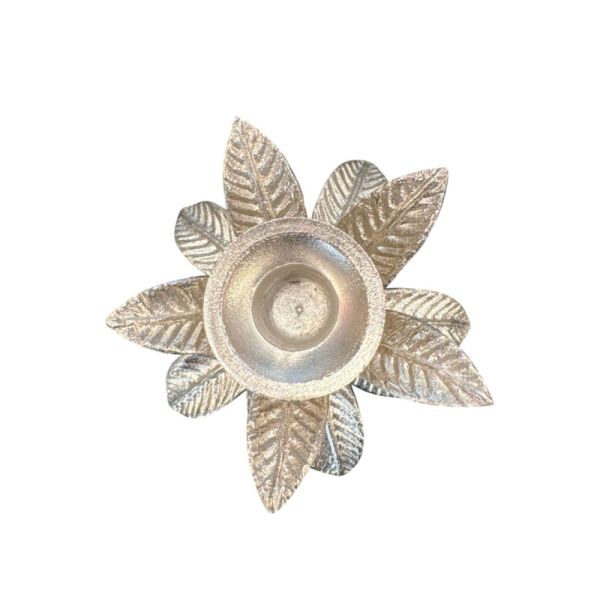 Yaprak Mumluk Küçük Gümüş