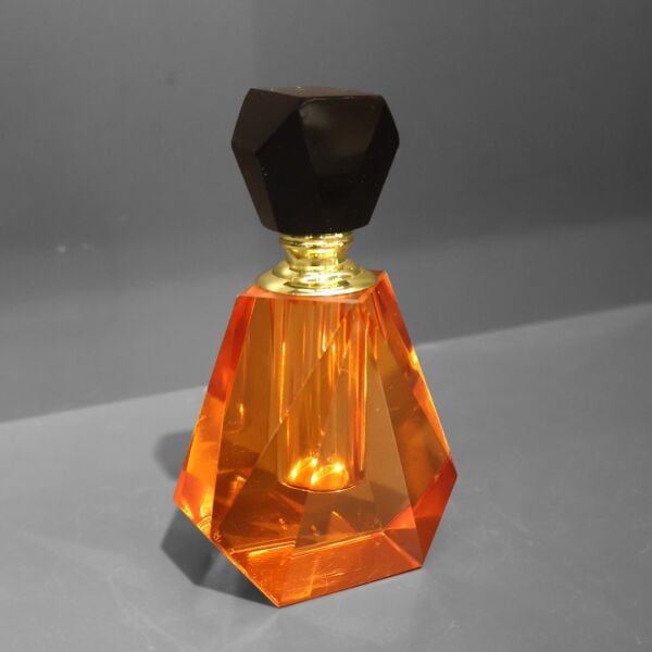 Kristal Parfüm Sişesi Turuncu Küçük