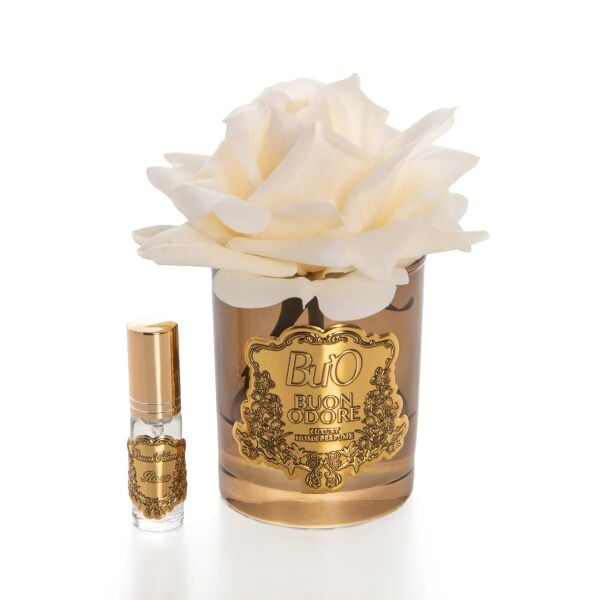Amber Cam Gold Tek Gül Icon Luxury Home Perfume Krem