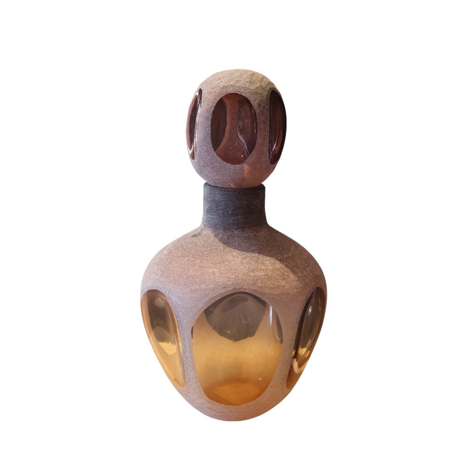 Toplu Vazo Sarı Küçük Eflatun