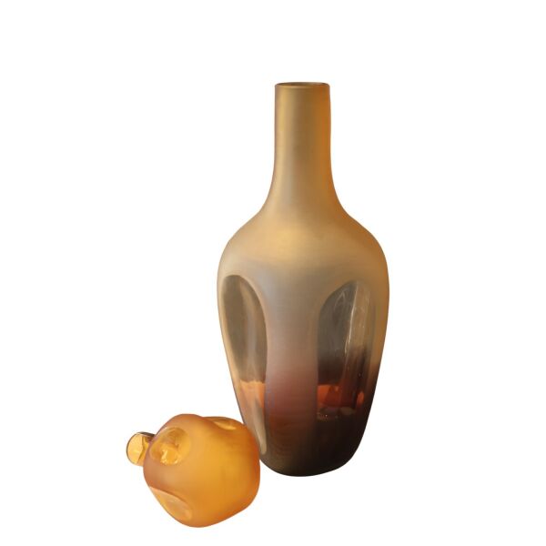 Toplu Vazo Eflatun Büyük Sarı