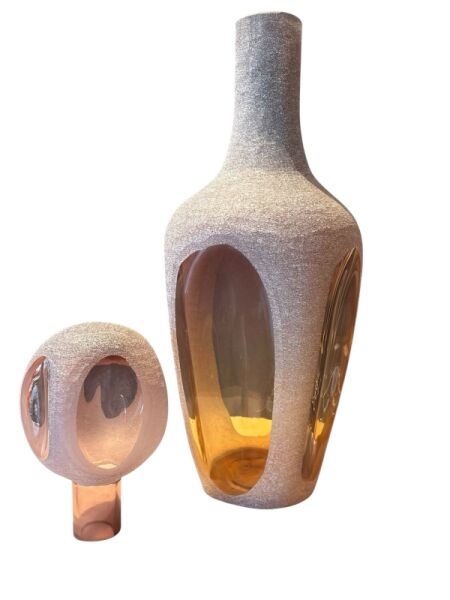 Toplu Vazo Eflatun Büyük Sarı