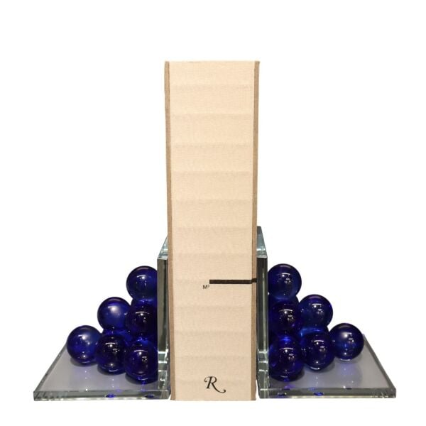 Mor Bubble Kitap Tutucu Cam Yeşil