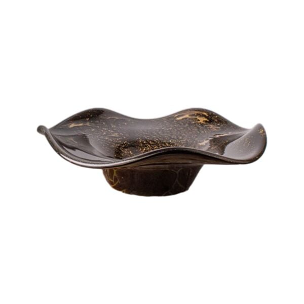 Kahve Siyah Kristal Kase