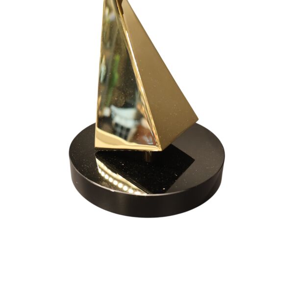 Gold Modern Table Clock