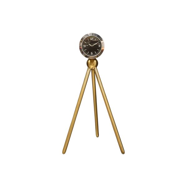 Copper Telescope Table Clock