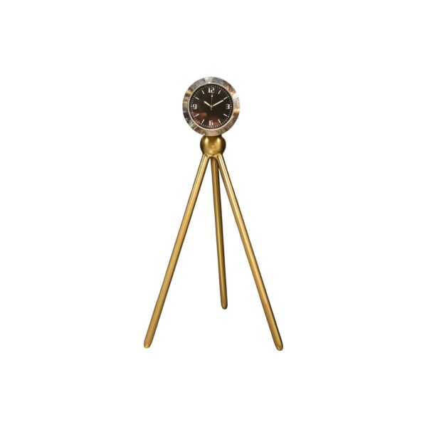 Copper Telescope Table Clock