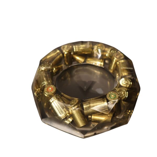 Yuvarlak Mermi Bal Küllük Şeffaf