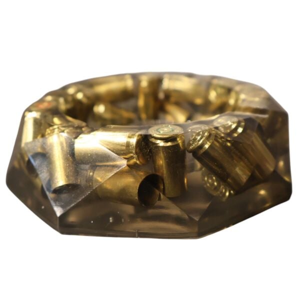 Yuvarlak Mermi Bal Küllük Şeffaf