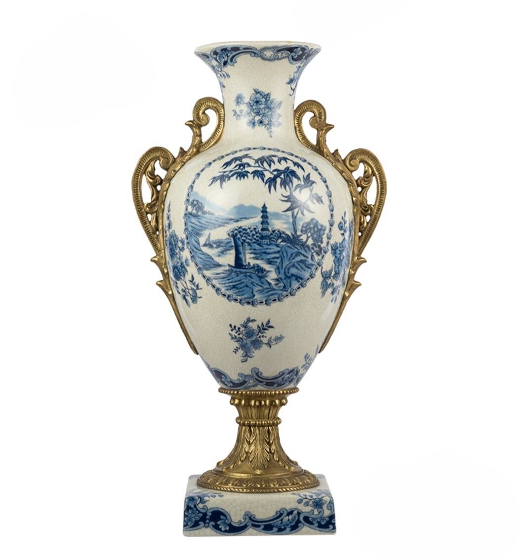 Scenery Mavi Manzara Vazo