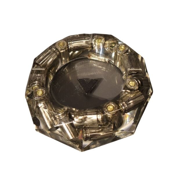 Yuvarlak Mermi Bal Küllük Şeffaf