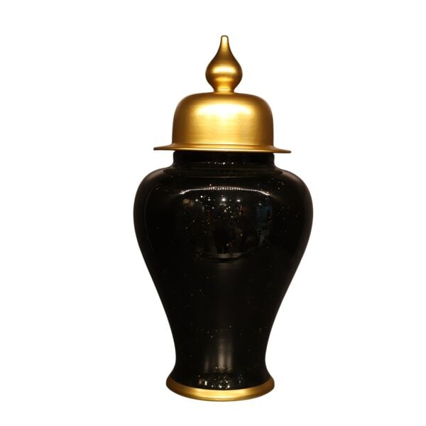 Gold Kapak Splashlı Şah Küp 30cm