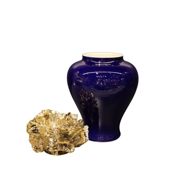 Gold Mercan Kapaklı Şah Küp Mavi