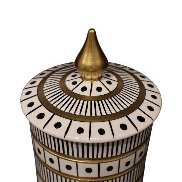 Siyah Beyaz Silindir Küp