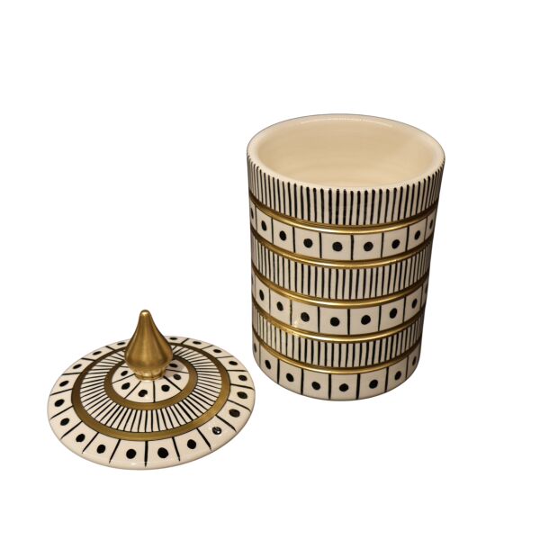 Siyah Beyaz Silindir Küp