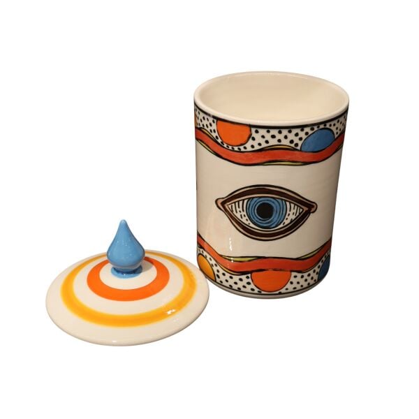 Göz Desen Silindir Küp M