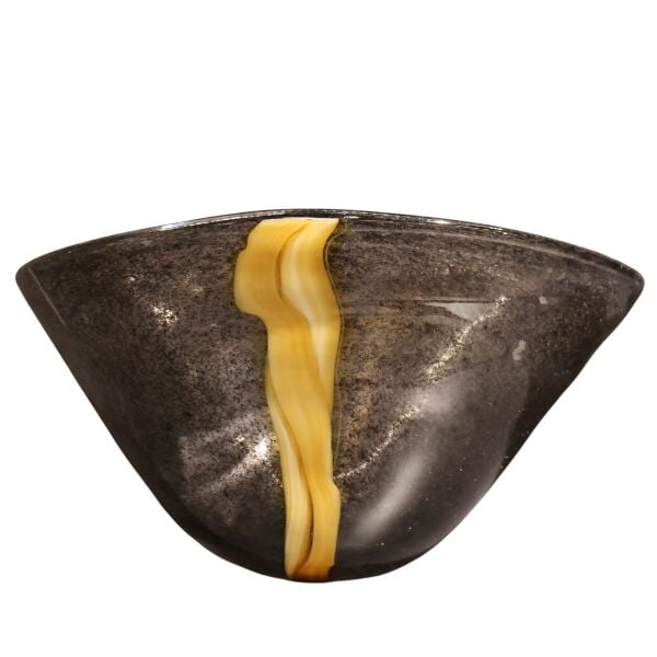 Amber Detaylı Füme Kase