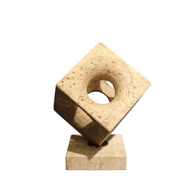 Traverten Küp Obje Büyük